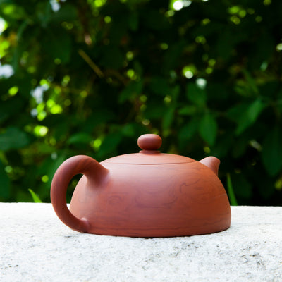 Half Moon Chaozhou Teapot with two clays