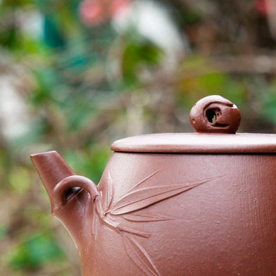 "Xu Huai" Bamboo Yixing Teapot 250ML