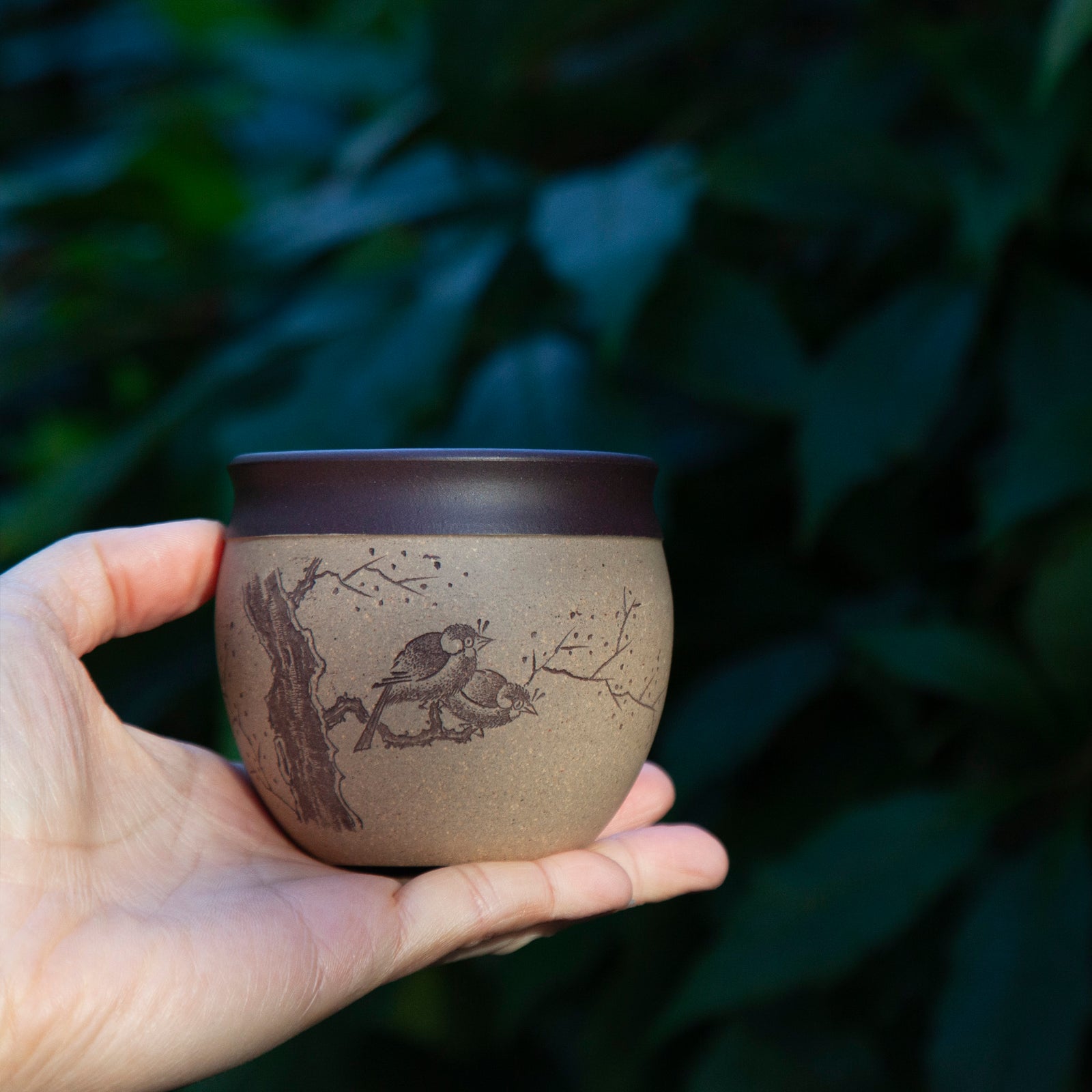 Round Zini Yixing Tea cup 80ML