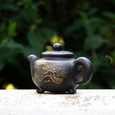 "Harmony" Black Clay Yixing Teapot 320ML