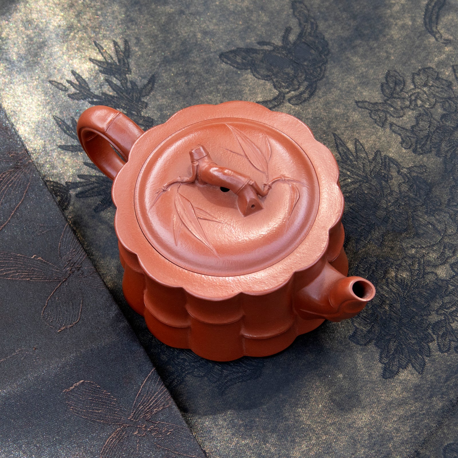 "Bamboo" Yixing Teapot
