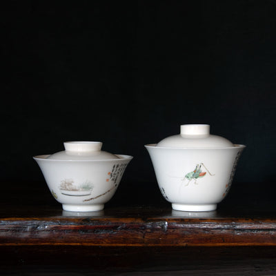 Hand-made JingDeZhen Porcelain Gaiwan