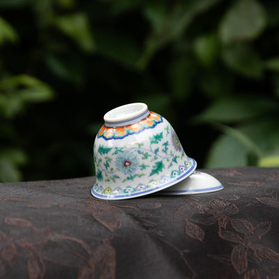 Doucai Porcelain Gaiwan