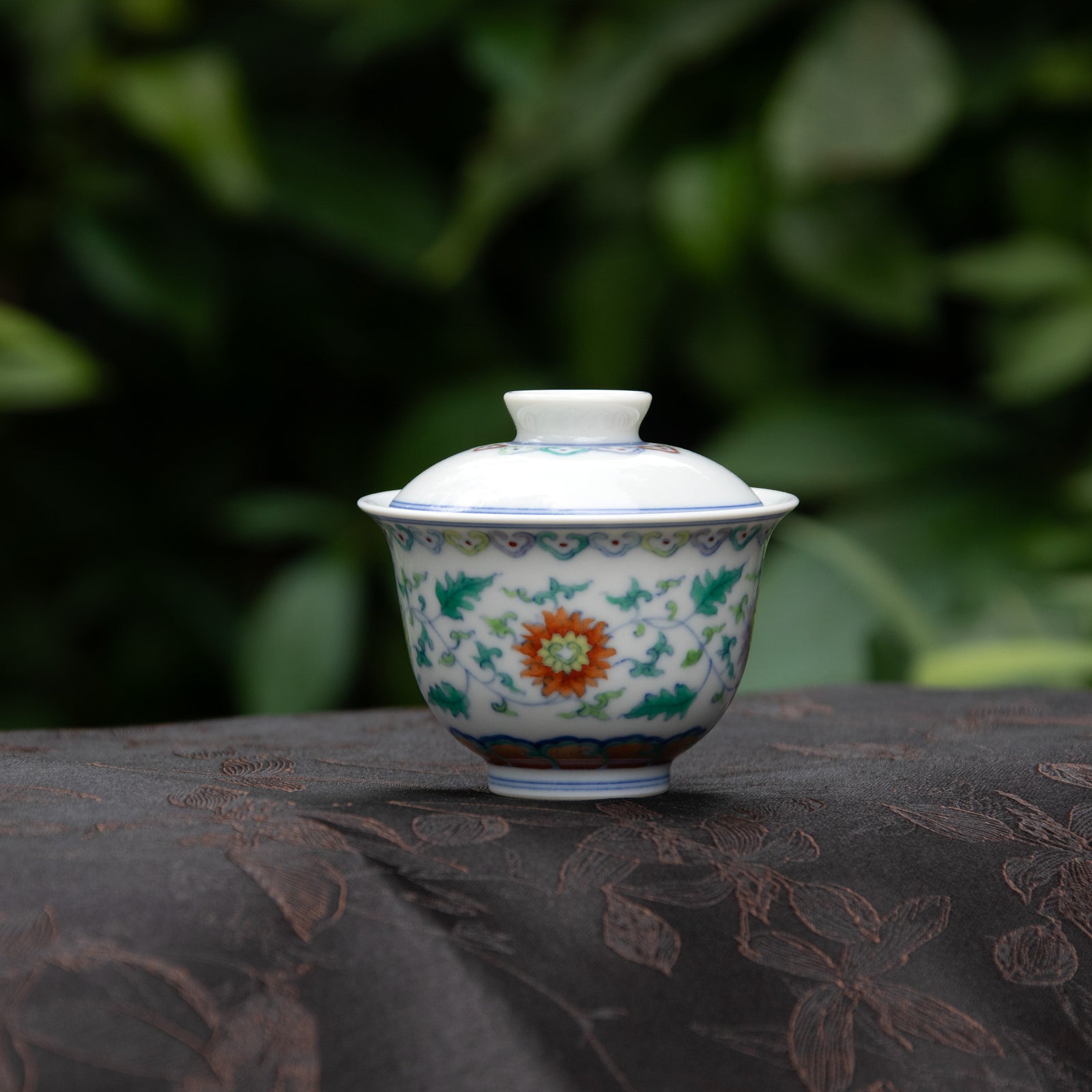 Doucai Porcelain Gaiwan