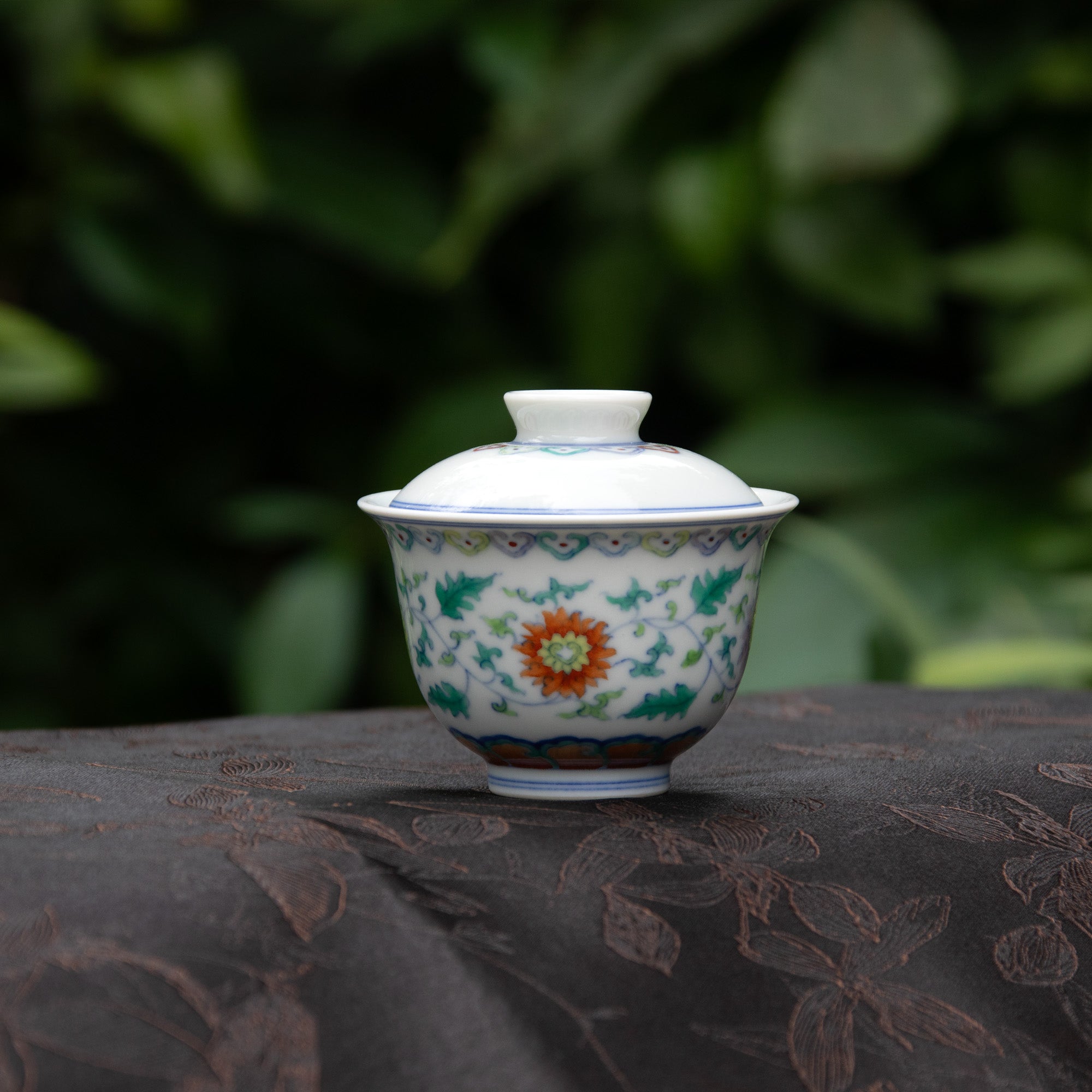 Doucai Porcelain Gaiwan