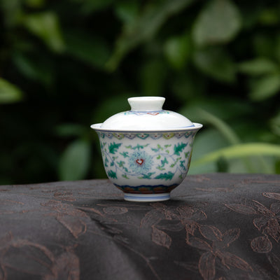 Doucai Porcelain Gaiwan