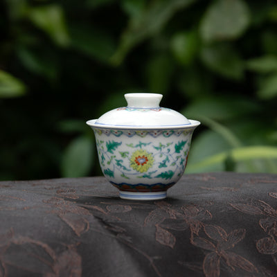 Doucai Porcelain Gaiwan