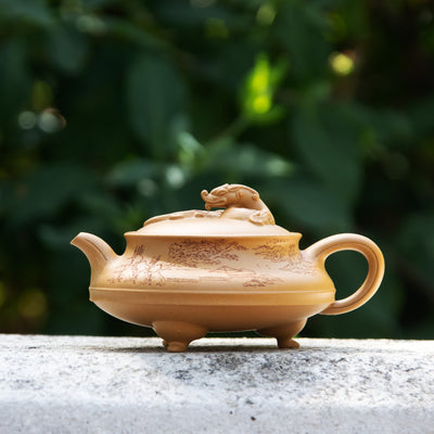 "Dragon" Duan Ni Yixing Teapot 220ML