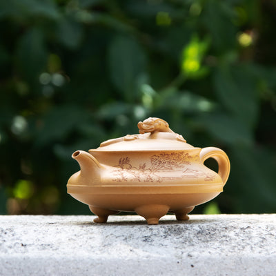 "Dragon" Duan Ni Yixing Teapot 220ML