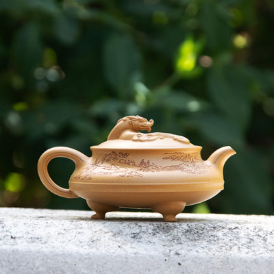 "Dragon" Duan Ni Yixing Teapot 220ML