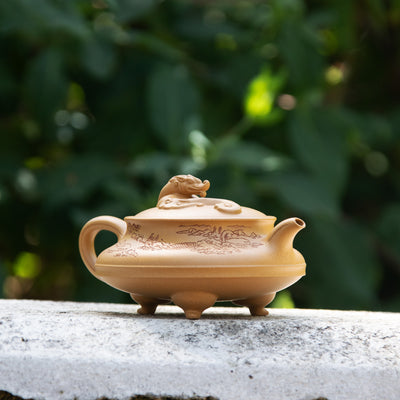 "Dragon" Duan Ni Yixing Teapot 220ML