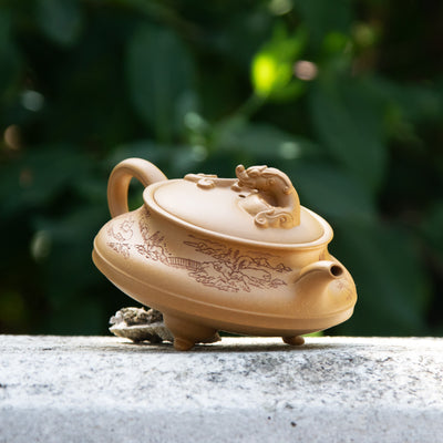 "Dragon" Duan Ni Yixing Teapot 220ML