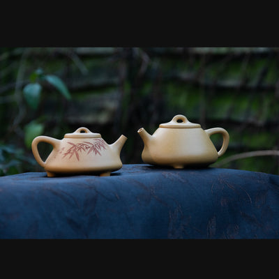 Golden Duan Ni "Shi Piao" Yixing Teapot 220ML