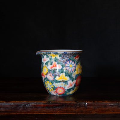 Jingdezhen Porcelain Gaiwan Flower Set