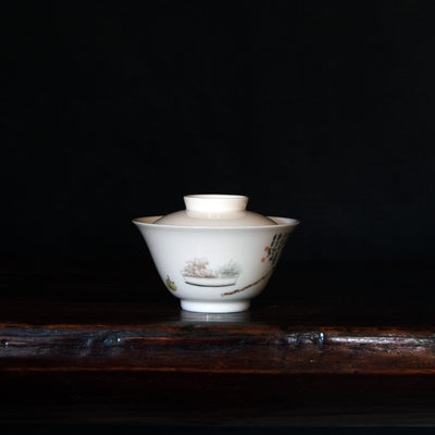 Hand-made JingDeZhen Porcelain Gaiwan