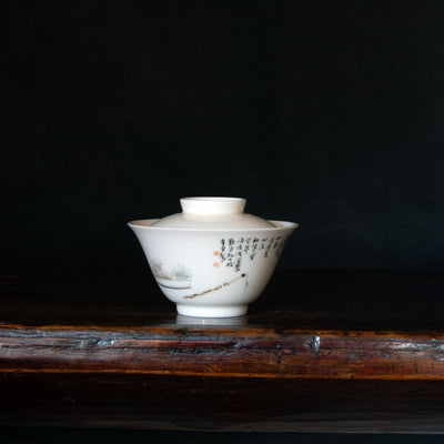 Hand-made JingDeZhen Porcelain Gaiwan