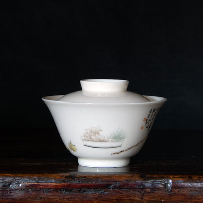 Hand-made JingDeZhen Porcelain Gaiwan