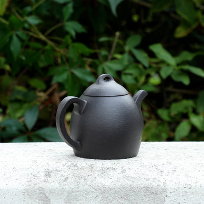 Black Beauty Black Clay Yixing Teapot