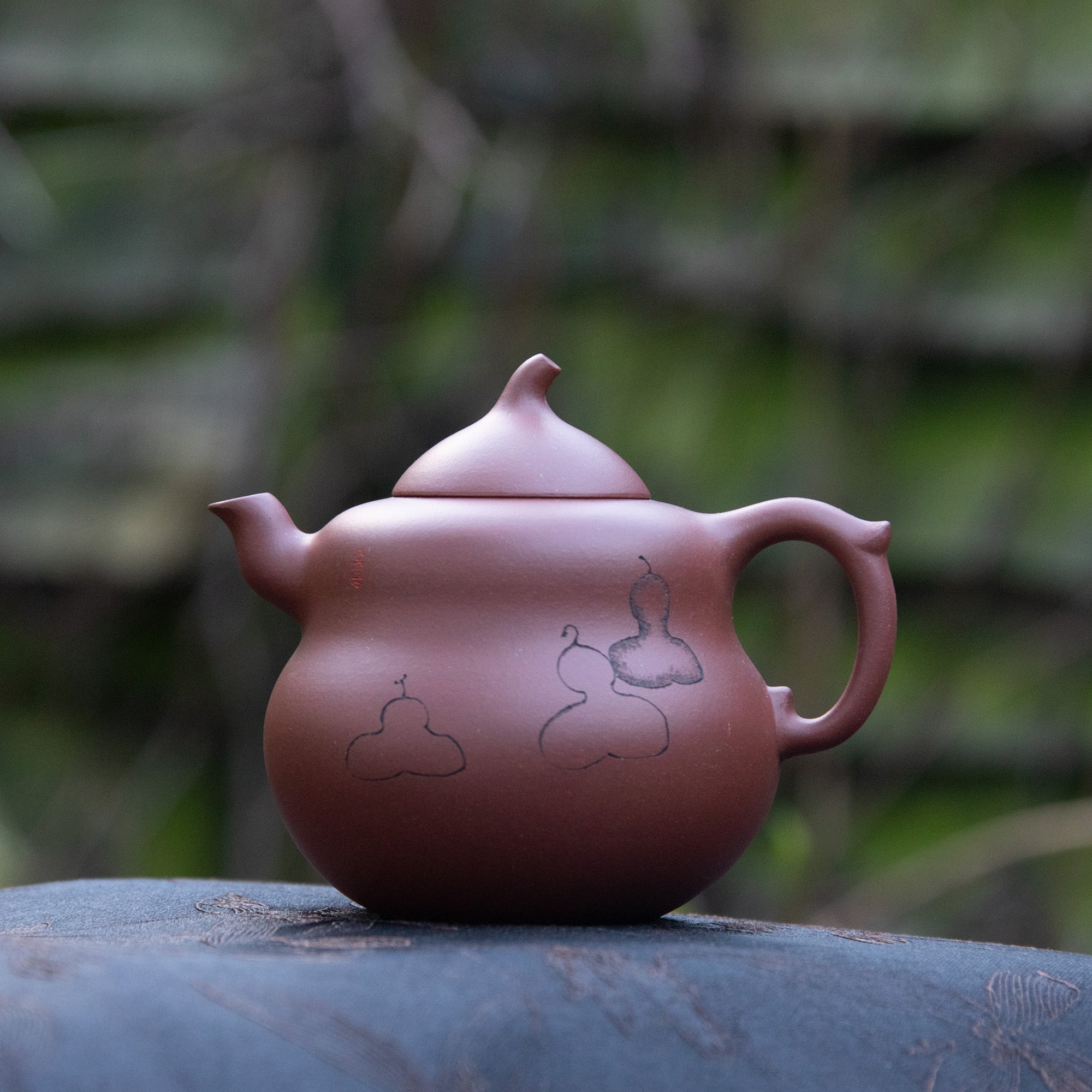 "Gourd" Yixing Teapot