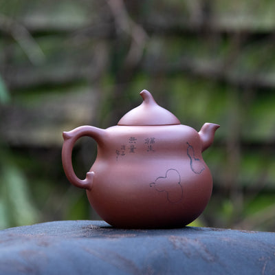 "Gourd" Yixing Teapot