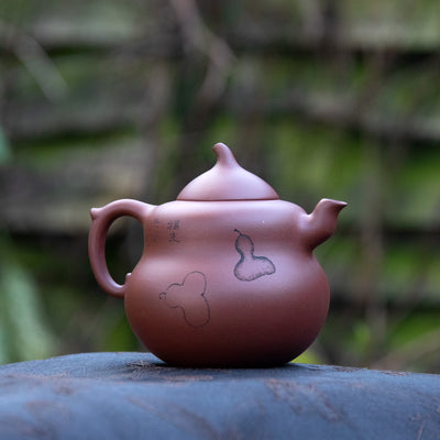 "Gourd" Yixing Teapot