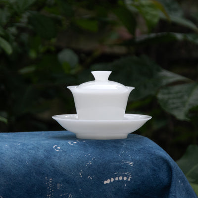 Jade-like Porcelain Gaiwan 100ml