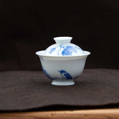 Hand-made Tiny Porcelain Gaiwan