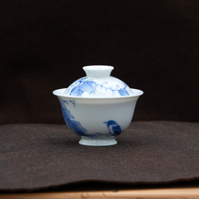 Hand-made Tiny Porcelain Gaiwan