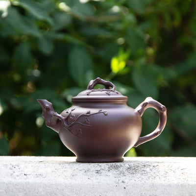 "Plum Blossom" Zi Ni Yixing Teapot 340ML