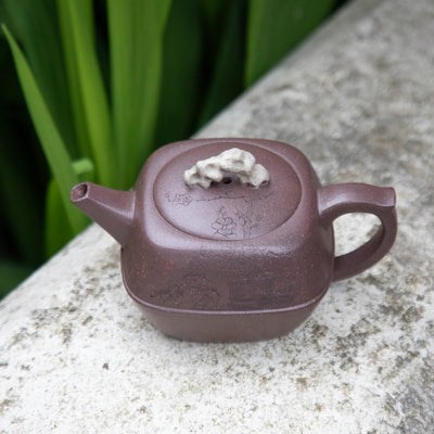 "Chinese Garden Inspired" Style Yixing Teapot