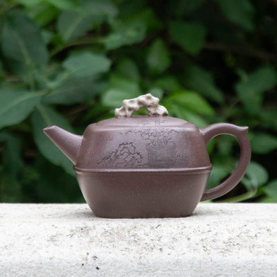 "Chinese Garden Inspired" Style Yixing Teapot