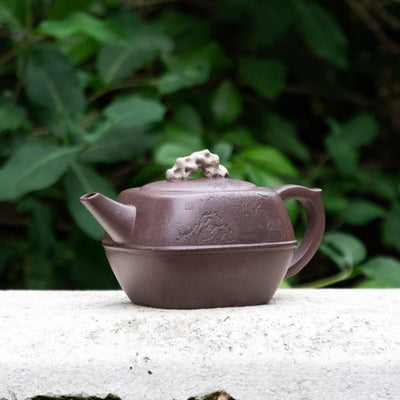 "Chinese Garden Inspired" Style Yixing Teapot