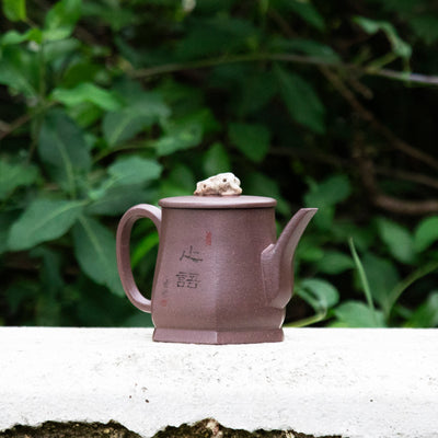 "Chinese Garden Inspired - Zhi Yu" Style Yixing Teapot