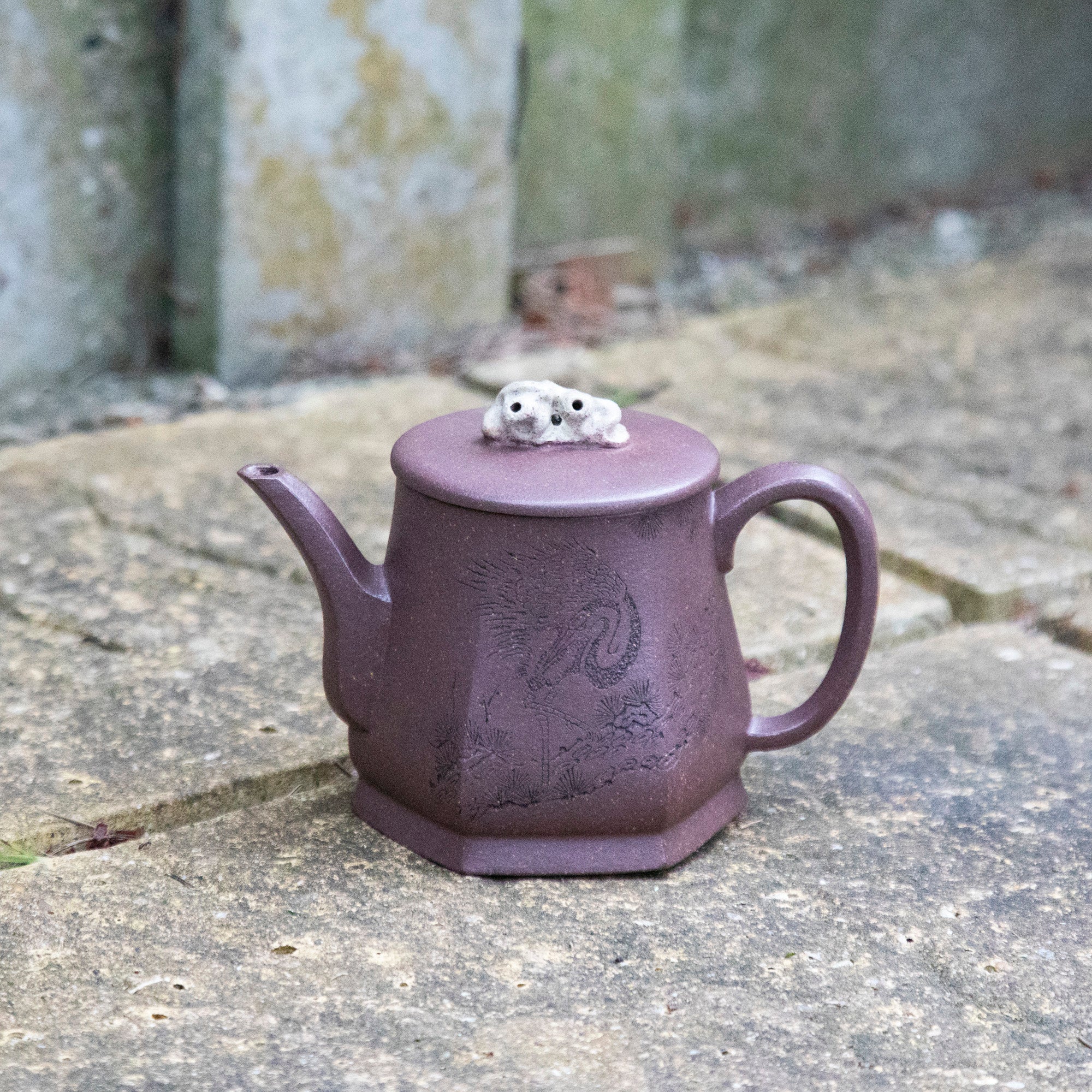 "Chinese Garden Inspired - Zhi Yu" Style Yixing Teapot