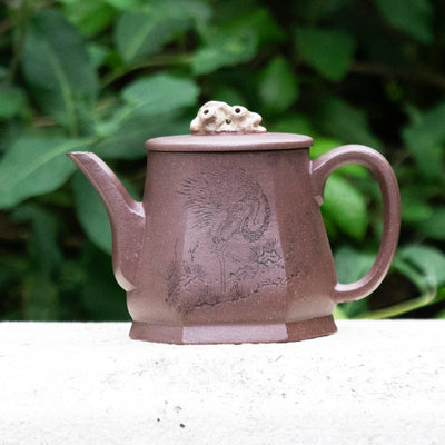 "Chinese Garden Inspired - Zhi Yu" Style Yixing Teapot