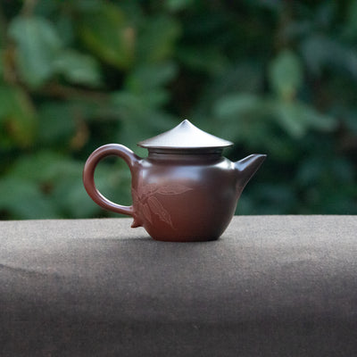 Wood-fired "Swordsman" Chaozhou Teapot 100ml