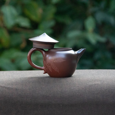 Wood-fired "Swordsman" Chaozhou Teapot 100ml