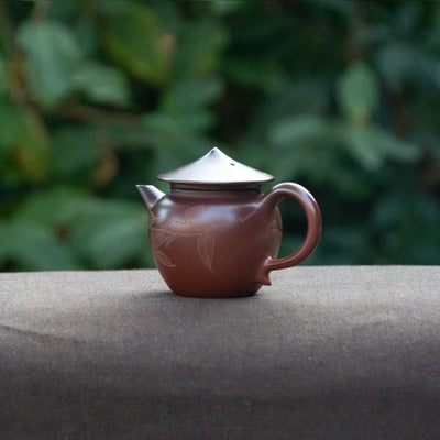 Wood-fired "Swordsman" Chaozhou Teapot 100ml