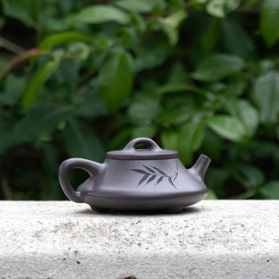 "Shi Xiao with Bamboo" Style Yixing Teapot