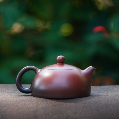 WOOD-FIRED Half-Moon Shape Chaozhou Teapot
