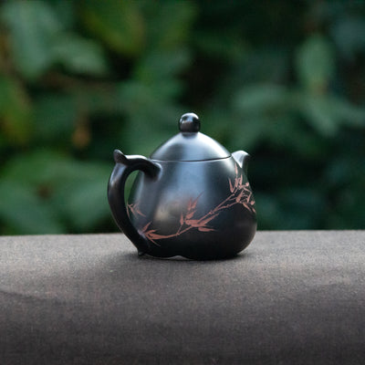 Wood-fired "Dragon Egg" Chaozhou Teapot 120ml