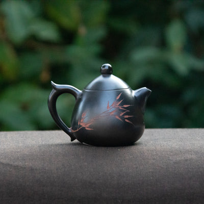 Wood-fired "Dragon Egg" Chaozhou Teapot 120ml
