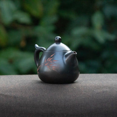 Wood-fired "Dragon Egg" Chaozhou Teapot 120ml