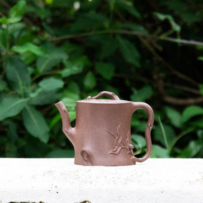 Peach Tree trunk-form Yixing Teapot