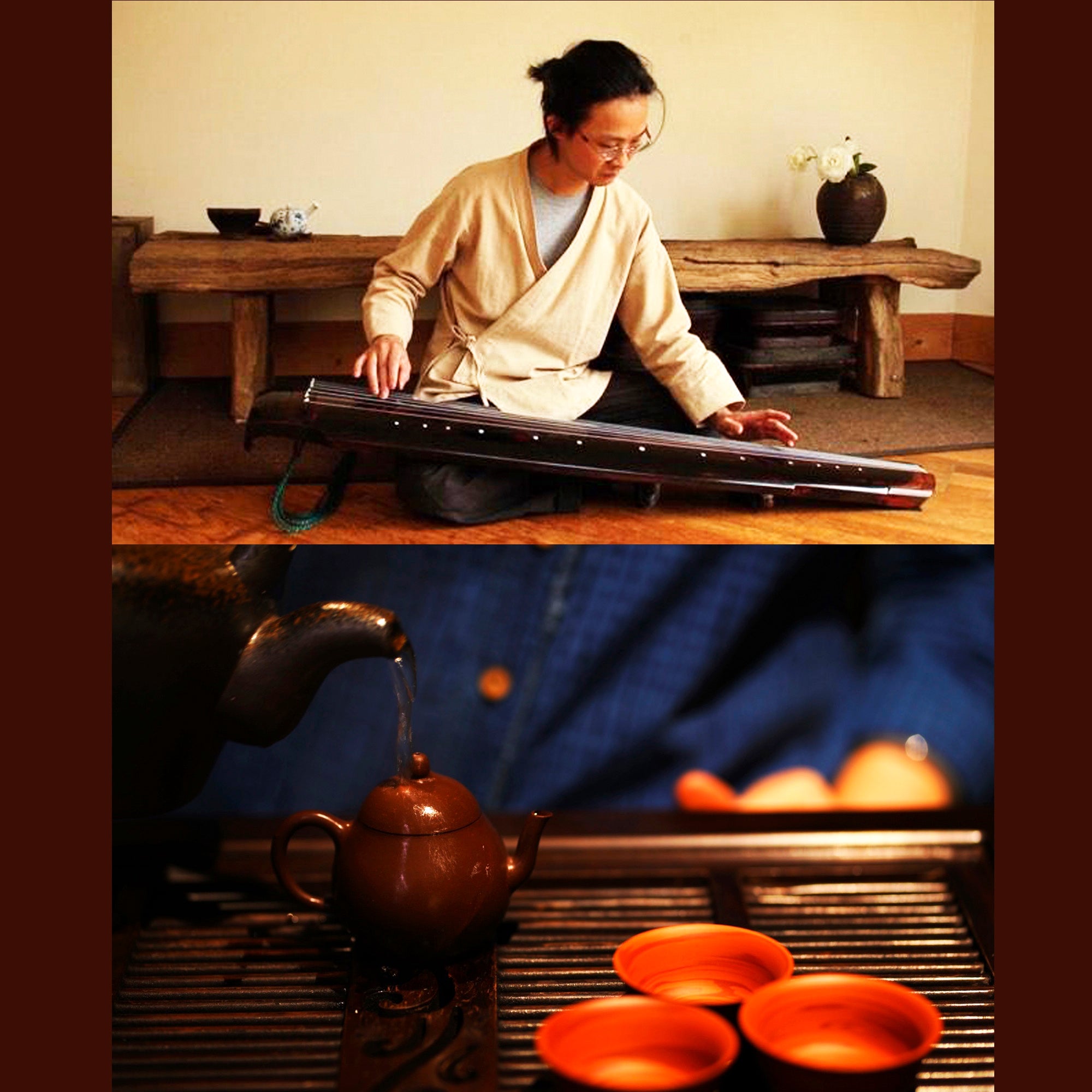 Listening the Guqin and Drinking the tea Sunday 19th Nov. at 1pm - 3:30pm