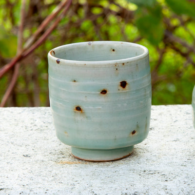 A Pair of Light-Blue Glazed Porcelain cups
