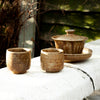 Brown Glazed Porcelain GongFu Tea Set