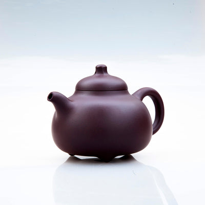 "Tripod Ding" Purple Clay Yixing Teapot