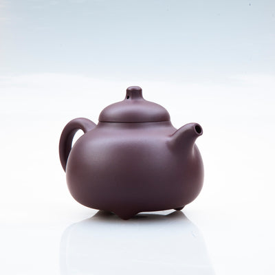 "Tripod Ding" Purple Clay Yixing Teapot
