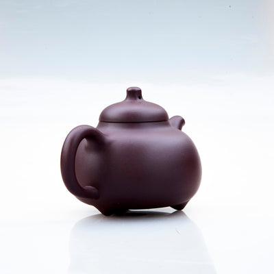 "Tripod Ding" Purple Clay Yixing Teapot